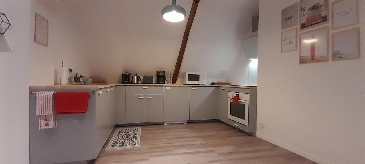 Appartement Dans Maison De 1789 Au Centre De Vitre 外观 照片